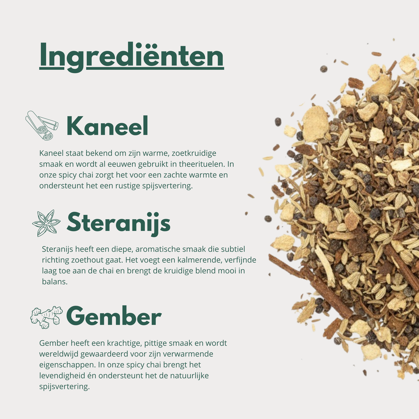 Spicy Chai - Chai met Venkel voor ontspanning