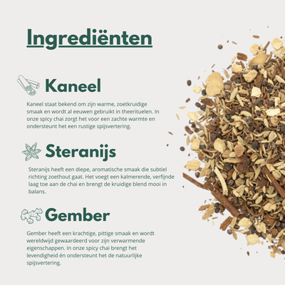 Spicy Chai - Chai met Venkel voor ontspanning