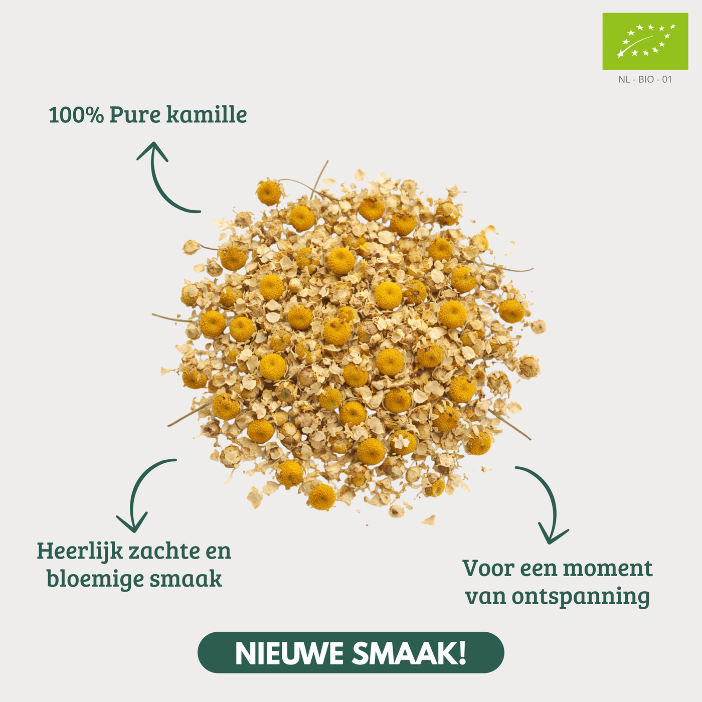 Kamille - Kruidenthee met Pure Kamille – theey.co