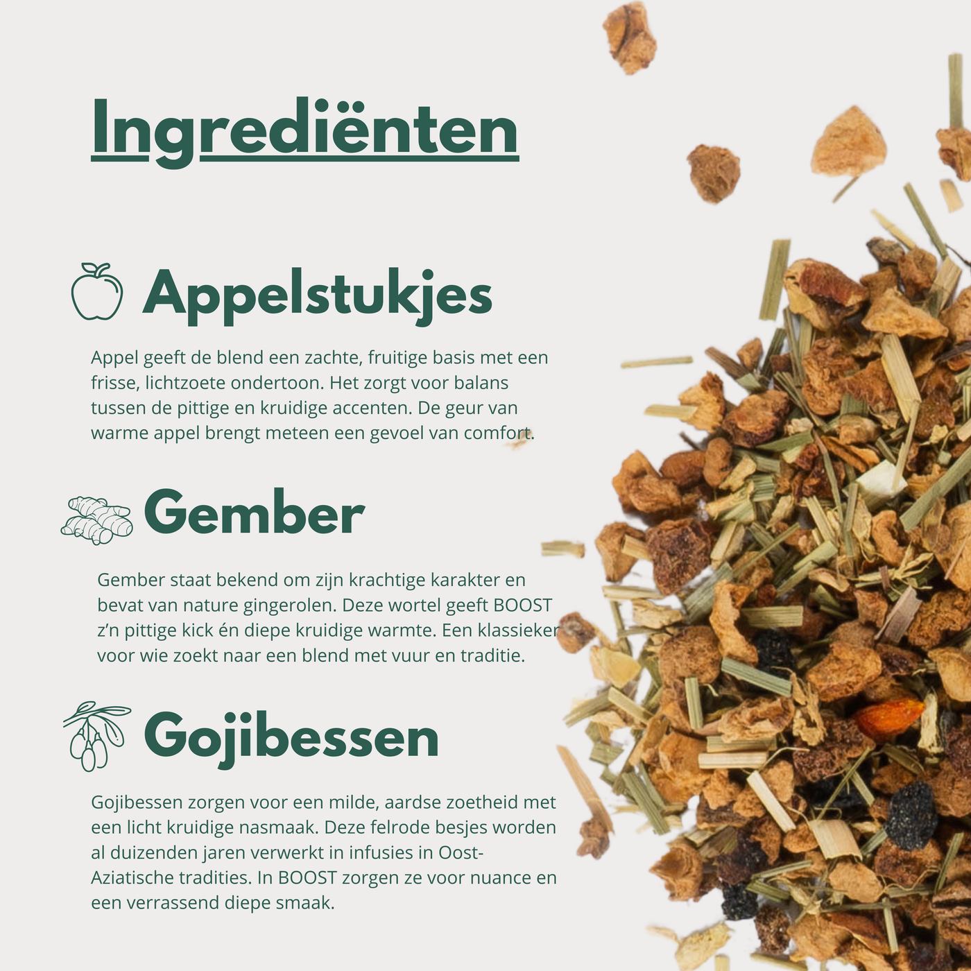 Boost - Krachtige Blend met Appel en Gember