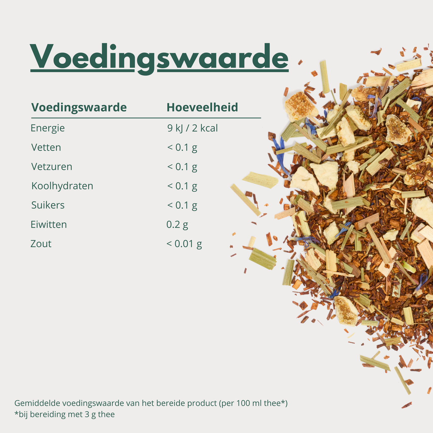 Rooibos - Zuid-Afrikaanse Rooibos mix met Citroengras en Sinaasappel