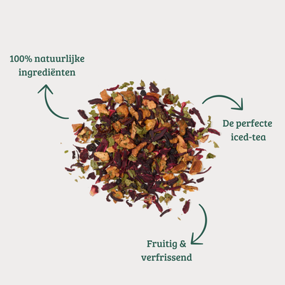 Wildberry - Fruitige Blend van Appel en Framboos voor heerlijke Iced Tea