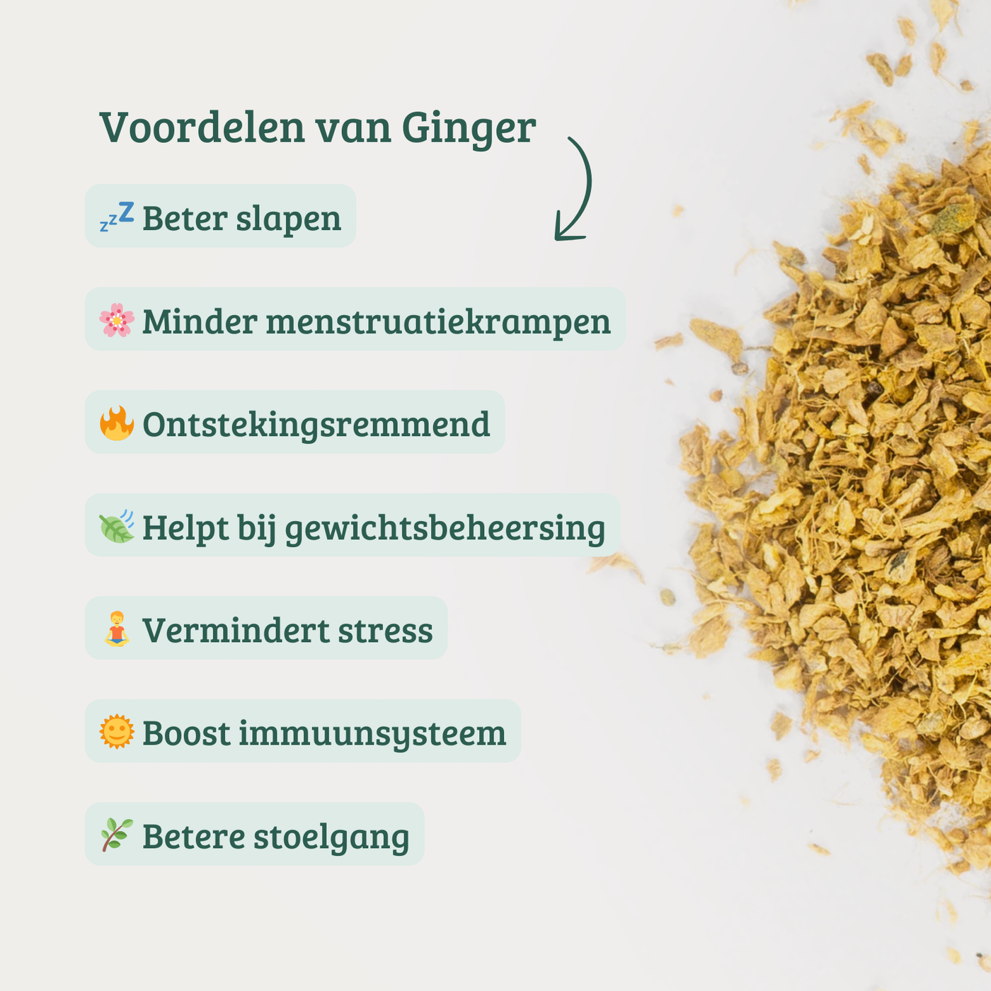 Ginger - Gember Thee met Kurkuma voor Ontstekingsremmend effect