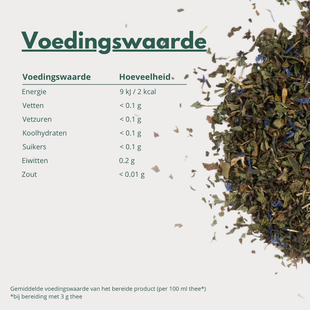 Marrakech Mint - Munt Thee met Chinese Gun Powder