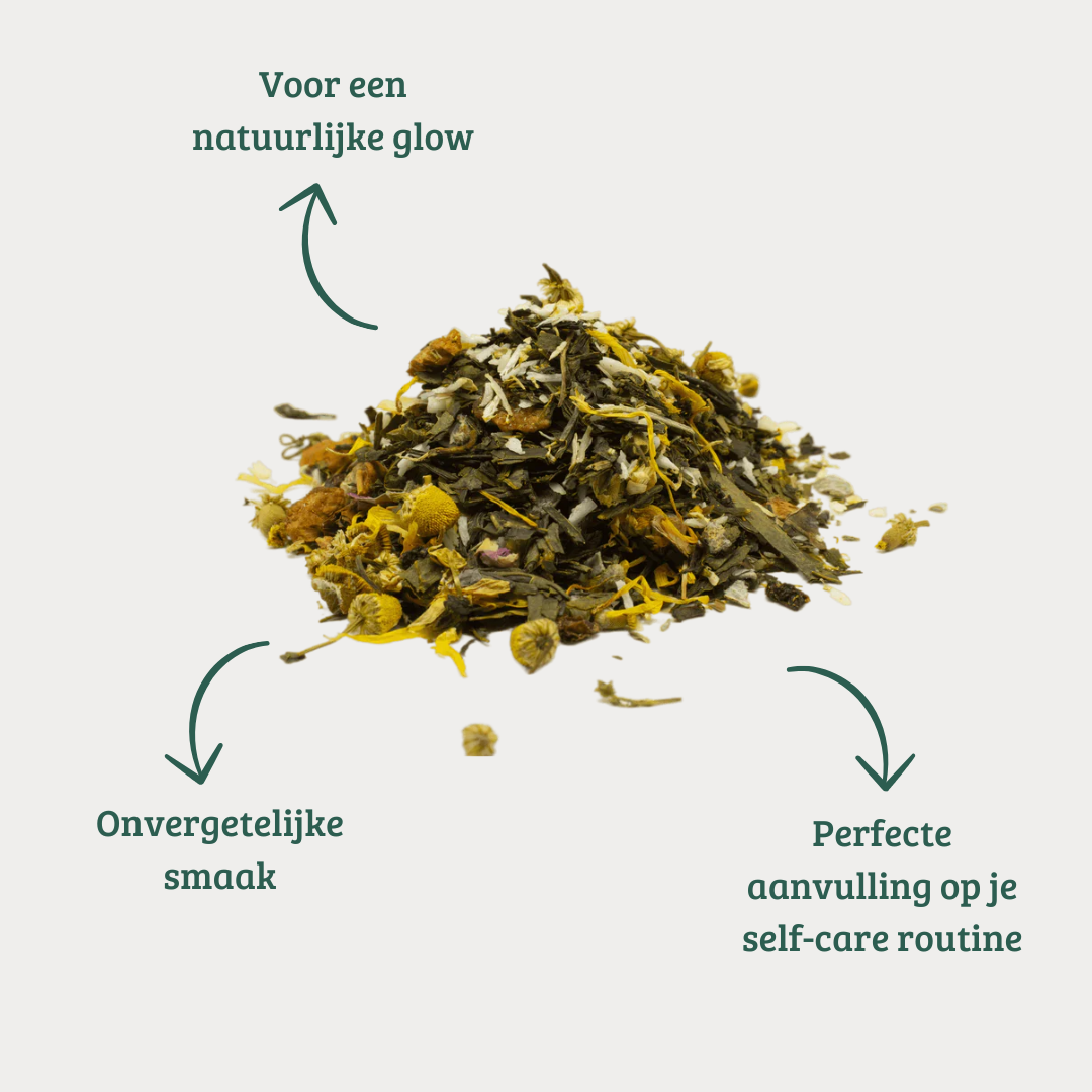 Skin - Kruidenthee met Kokos en Kamille voor jouw Self-Care moment