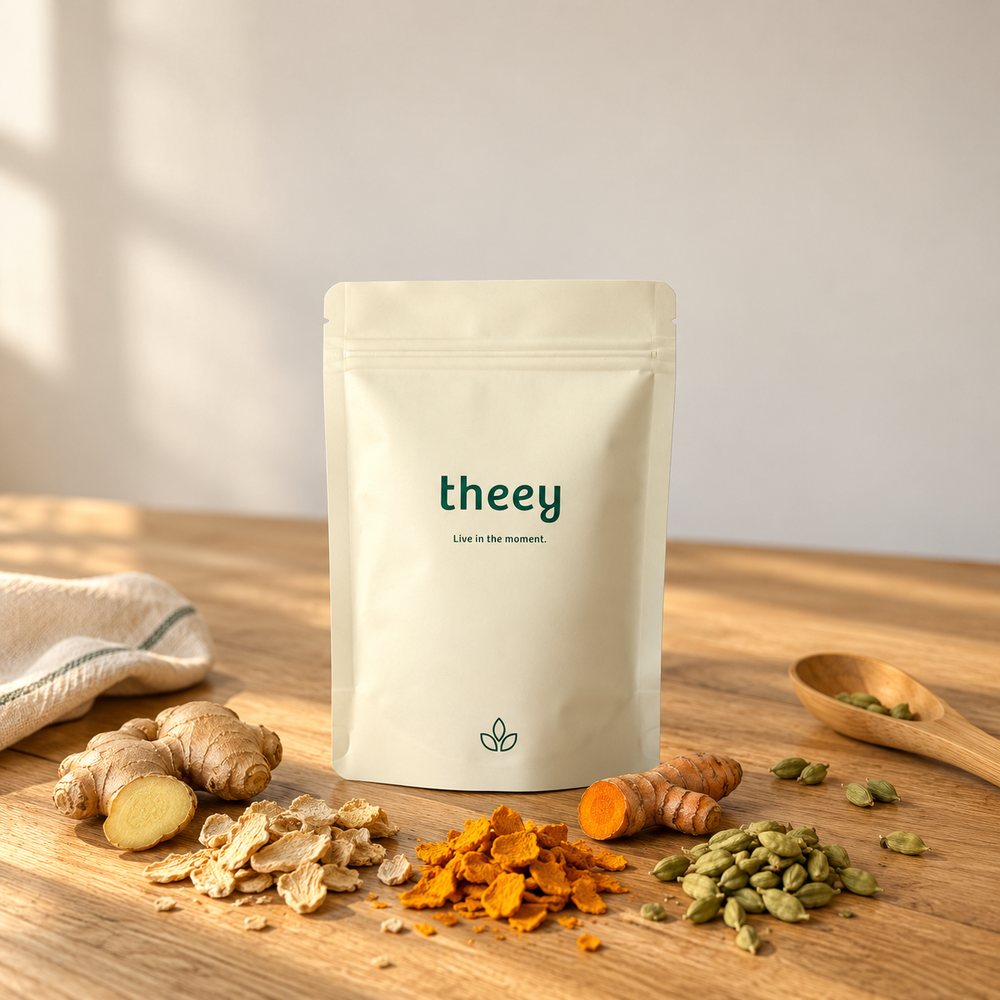 Theey Ginger met gember, kurkuma en kardemom
